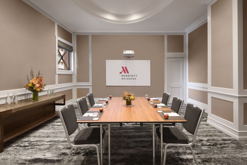 Brisbane Marriott Hotel (10) Microhire-Marriott-Brisbane-Boardroom-AV