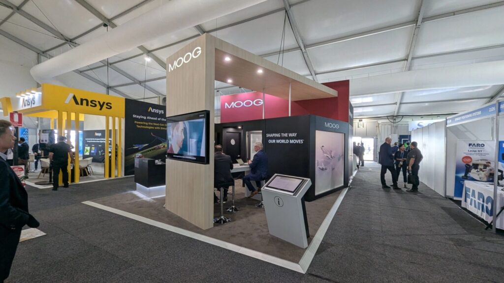 Microhire and Avalon International Airshow Microhire-Touch-screen Kiosks -Audio-Visual-Hire