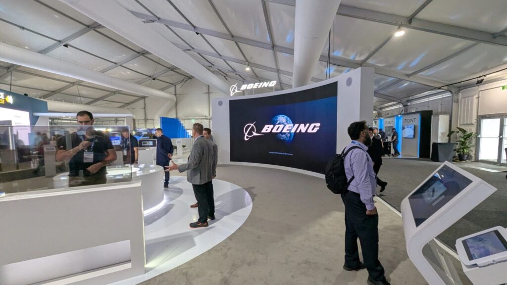 Microhire and Avalon International Airshow Microhire-Curved LED SCREENS-Audio-Visual-Hire