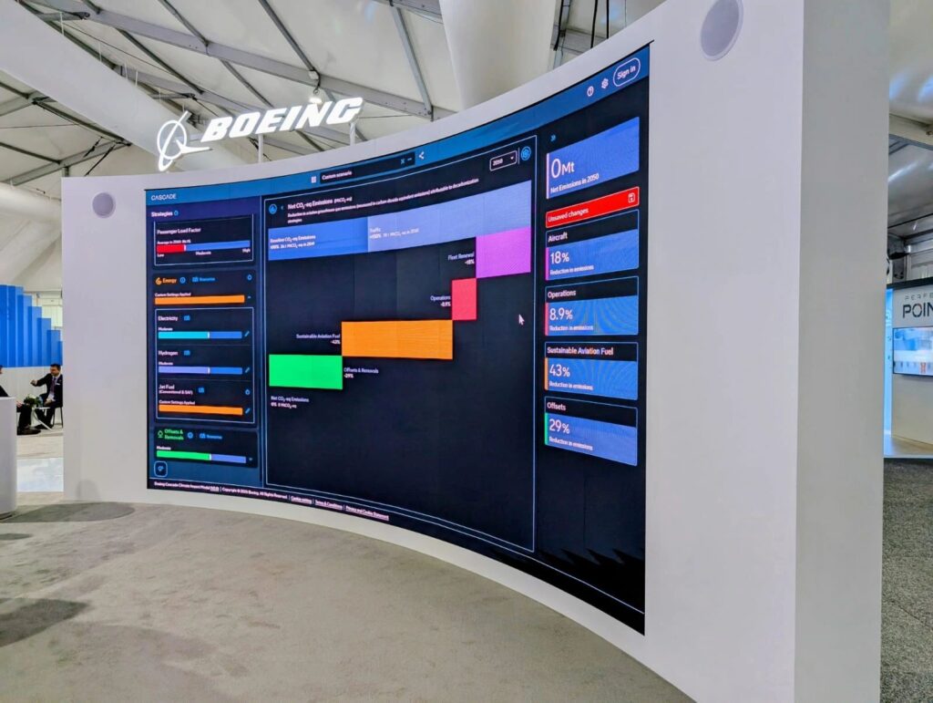 Microhire and Avalon International Airshow Microhire-Curved LED SCREENS-Audio-Visual-Hire
